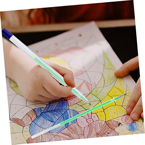 DOITOOL Recharge fluorescence art pour stylos gel enfants créatifs 100Pièces Plastique