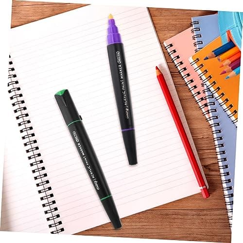 Stylos à peinture SEWACC portables pour la maison et le dessin - 12 piècesLot multifonctionnel adapté aux artistes amatr