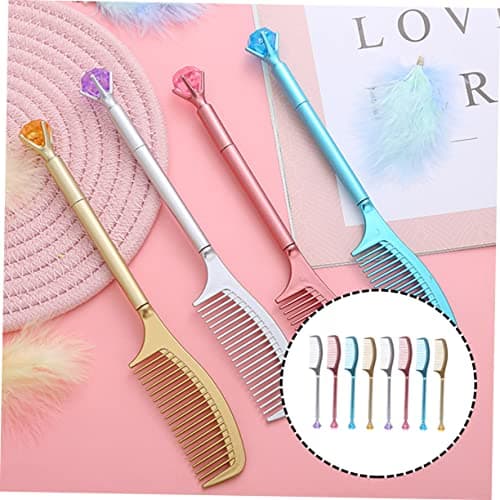 STOBOK 32 Pièces à Gel Multi-Fonctions Forme De Peigne Amusants Écriture Bureau Outils Signature Étudiants Amusants Outi