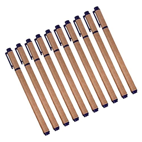 ABOOFAN Stylos à Gel Rétractables 10 Pièces Pour Écriture et Création Bureau École Trendy Para Étudiants et Professionne