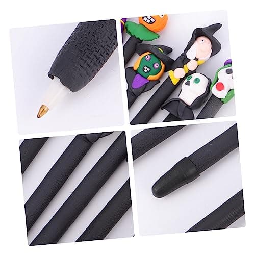 SHINEOFI Stylos Bille Halloween Polymère Colorés Creatifs Festifs pour Enfants et Étudiants
