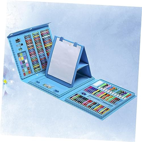 SEWACC 208 Pièces Stylos Gel Fluorescents Pour Dessin Et Coloration - Ensemble De Peinture Aquarelle Bleu - Élèves Et Ar