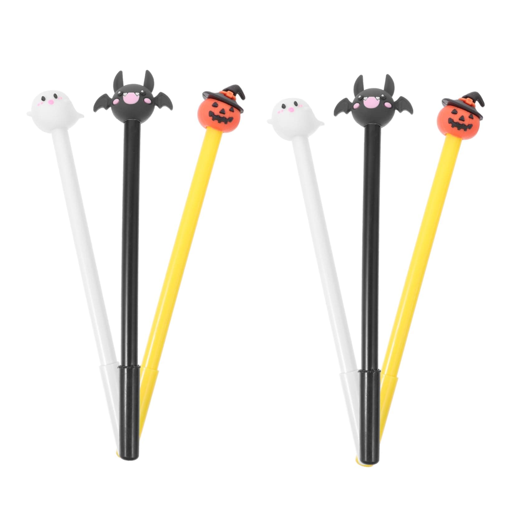Housoutil 30 Pièces Lot de Stylos Gel Halloween Thème Cartoon pour Étudiants École Fournitures Scolaires Ludiques Design