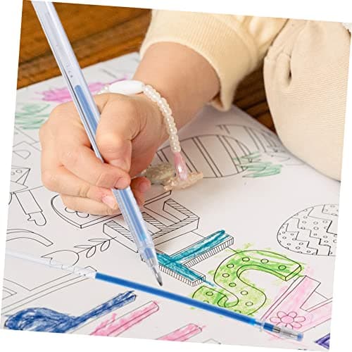 DOITOOL Recharge de stylo surligneurs enfants colorés fluorescence art papeterie gel stylos fournitures étudiants dessin