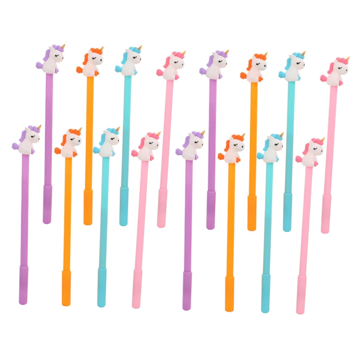 Operitacx Stylos Gel Neutre Colorés 16 Pièces Écriture Douce Et Fluide Pour Étudiants De Bureau Et Dessin