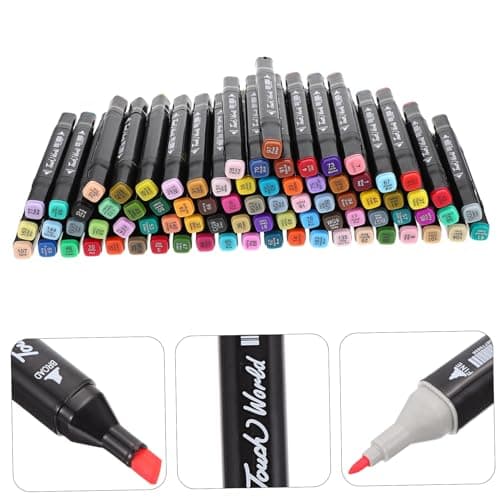 <think>
Okay, I need to create a new product title in French for the DIYEAH double-tipped markers. The original title is