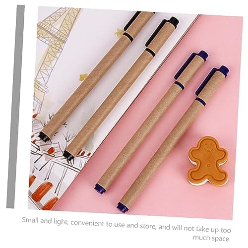 HOODANCOS Stylos à Gel Noire et Bleue 10 Pièces Pour Écriture et Fêtes Étudiants et Parents