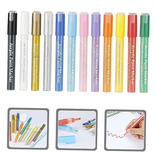 DIYEAH 12 Pièces De Peinture à Eau Pour Dessinateurs Et Scrapbookeurs Feutres Pour Art Et Doodle - Sélections Populaires