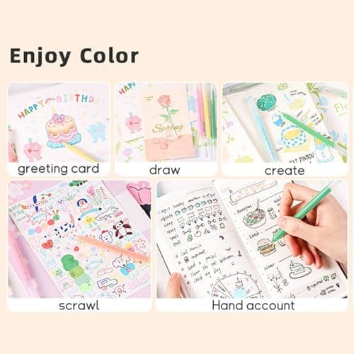 Marque Générique 45/72/99 Couleurs Gel Pen Set Facile À Utiliser Pour La Carte De Journal Portable Avec Boîte De Rangeme