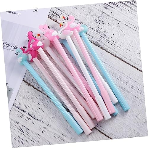 STOBOK Stylos à Encre Gel Flamant Créatifs Parfaits Étudiants Bureaux Dessin Prise Notes