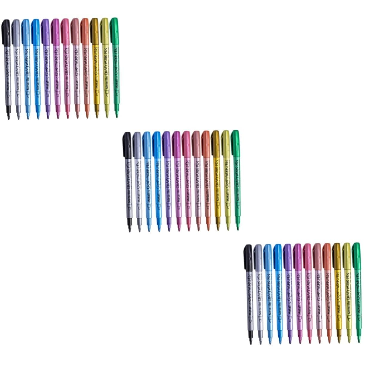 DIYEAH 36 pièces métalliques pour peinture et arts à peindre pour cachets cire et séchent rapidement pour divers support