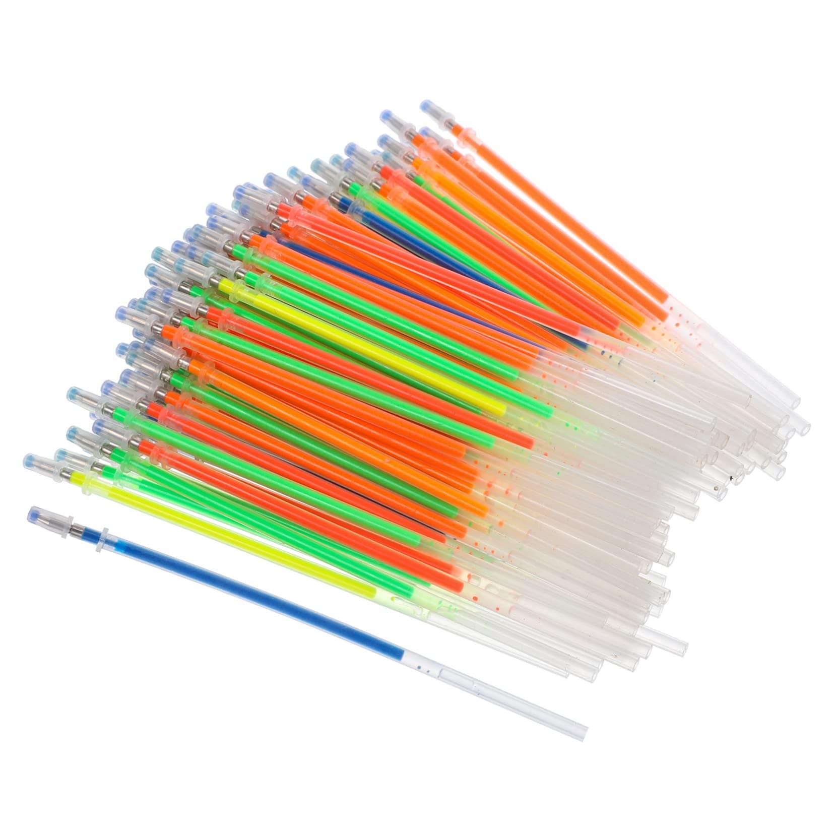 Stylos gel colorés décoratifs CAXUSD remplacement étudiant maison bureau école rechargeables