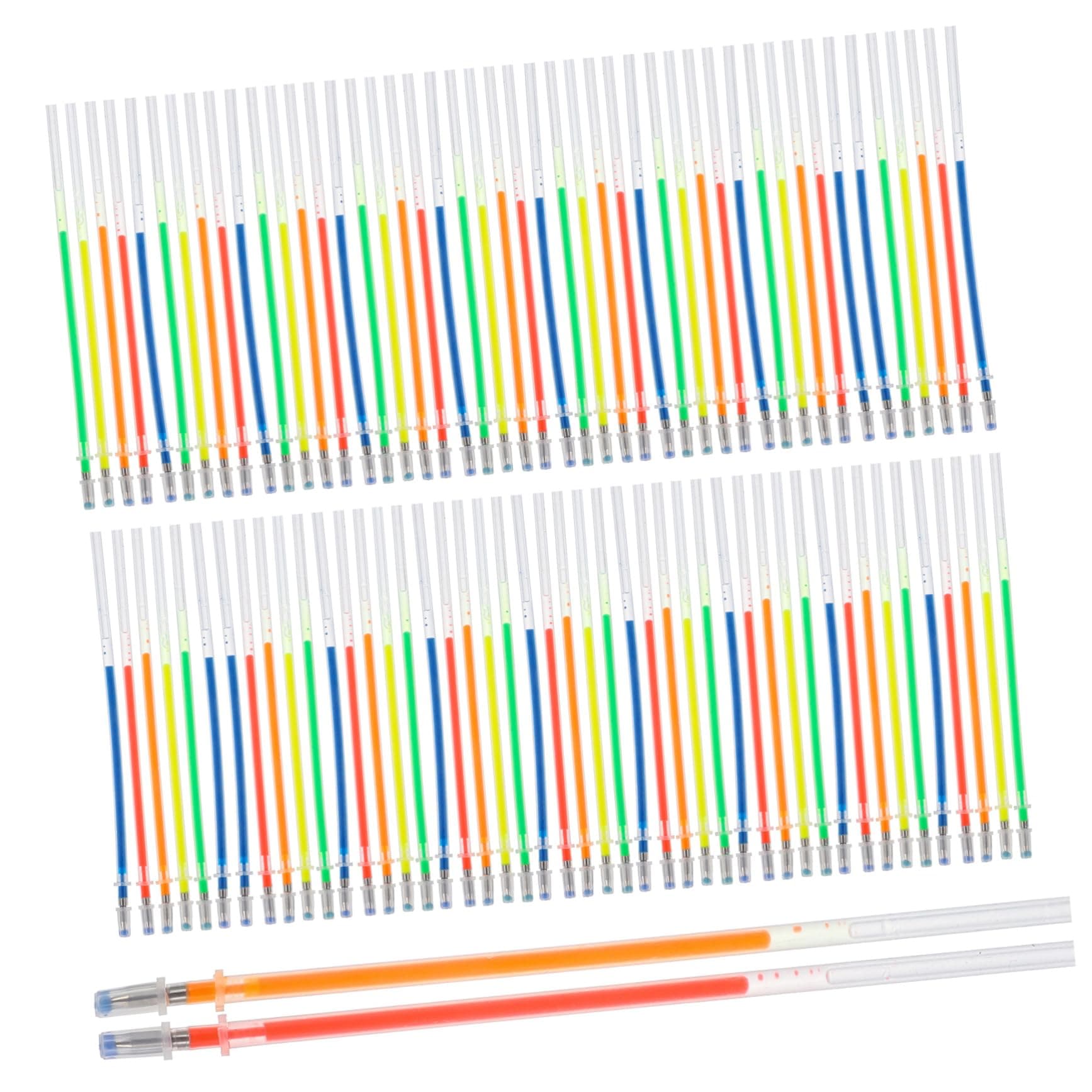 DOITOOL Recharge de stylo surligneurs enfants colorés fluorescence art papeterie gel stylos fournitures étudiants dessin