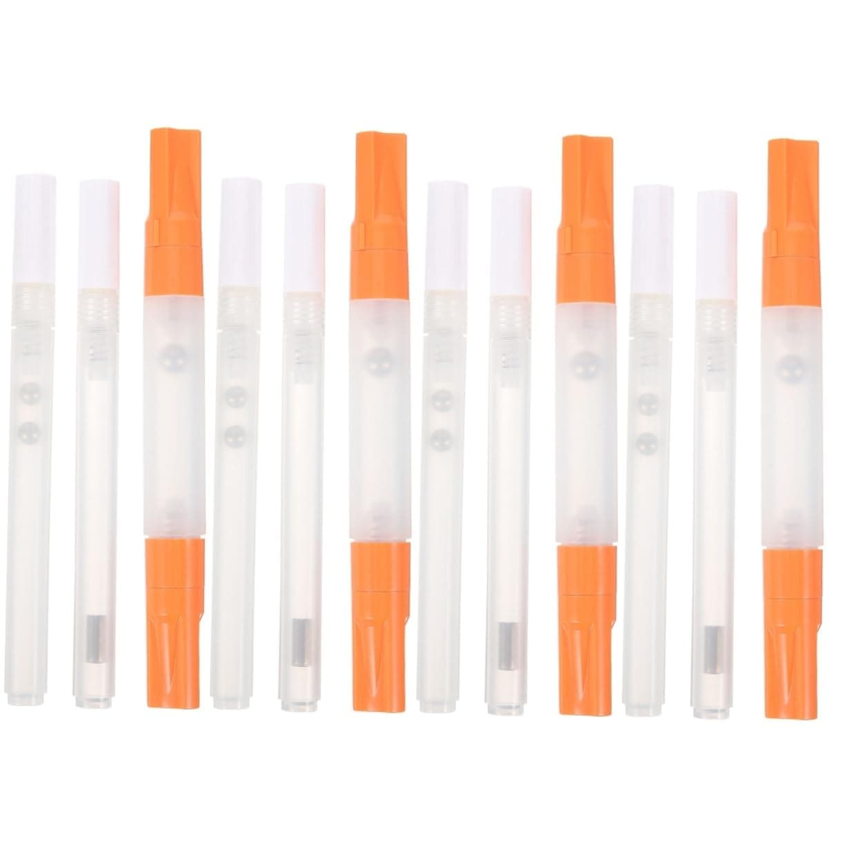 DIYEAH 12 pièces feutres de peinture rechargeables pour artistes pratiques pour dessin et peinture - Sélection de mots-c